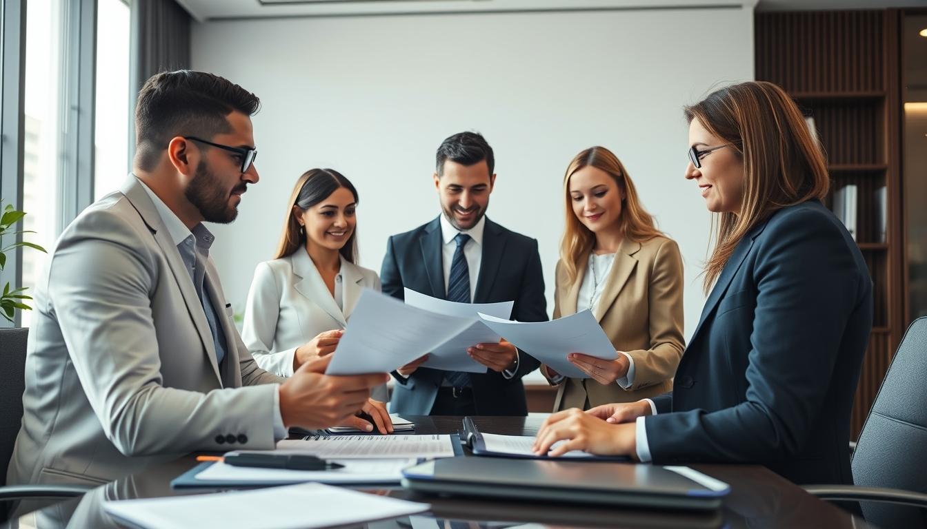 Property transfer documents and closing confirmation